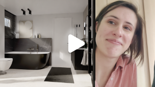 Ann et Jeroen optent pour une salle de bains fonctionnelle